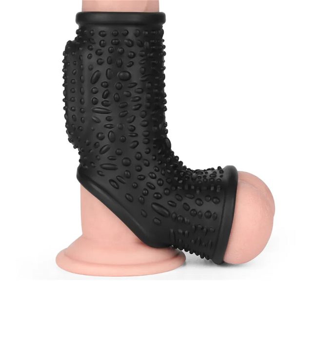 Lovetoy Drip Vibrating Penis Scrotum Sleeve