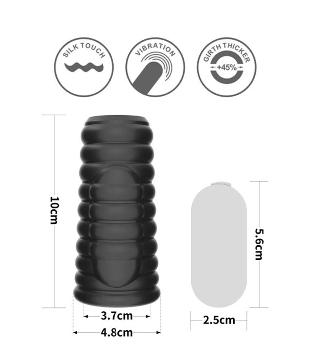 Lovetoy Wave Vibrating Penis Sleeve - Image 4