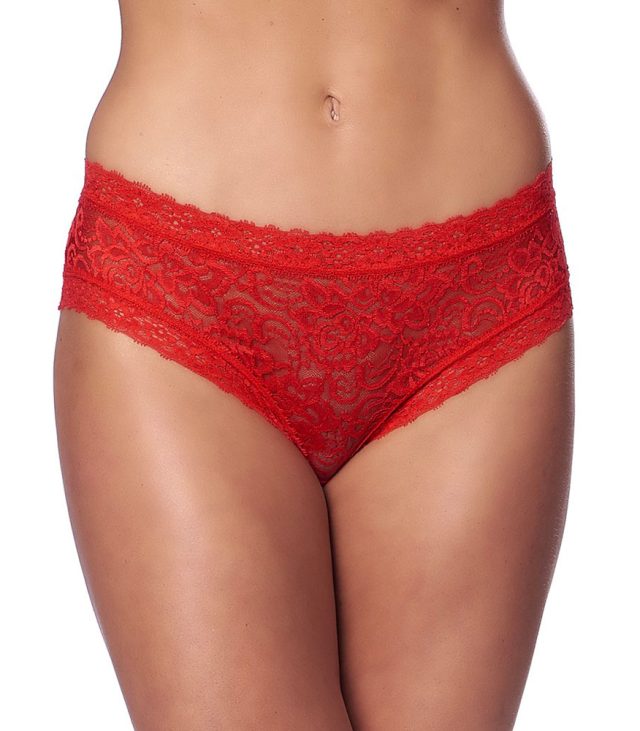 Romantic Red Open Back Briefs