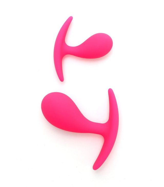 Copenhagen Pink Duo Anal Plug Set - Image 4