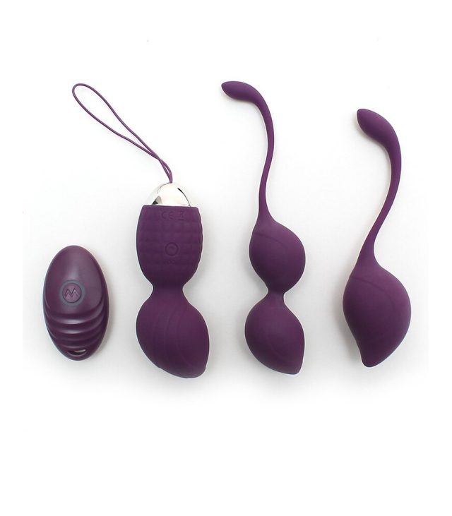 Rimini Vibrating Kegel Ball Set With Remote Control