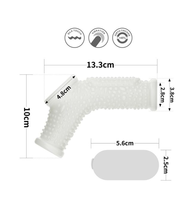 Lovetoy Drip Knights Ring Vibrating Penis Sleeve - Image 3