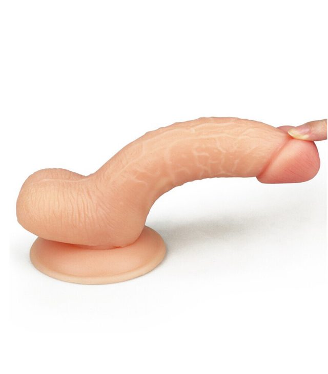 Lovetoy 7 Inch The Ultra Soft Dude Dildo - Image 3