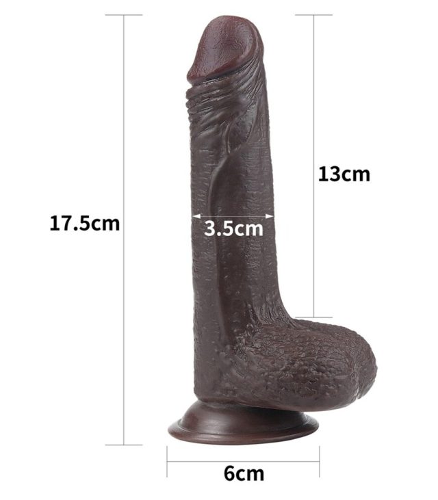 Lovetoy Sliding Skin 7 Inch Dong - Image 3