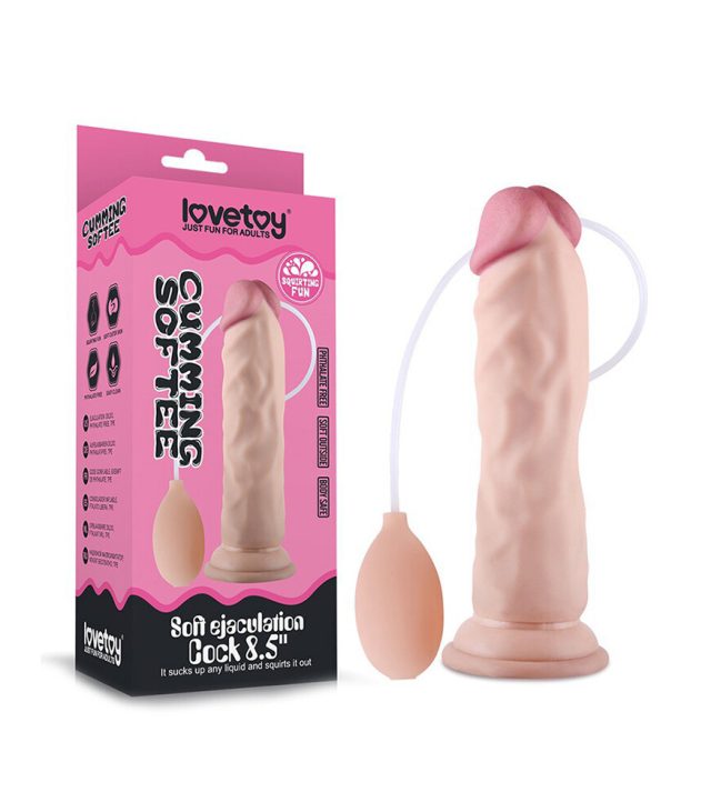 Lovetoy Cumming Softee Squirting 8.5 Inch Cock - Image 3