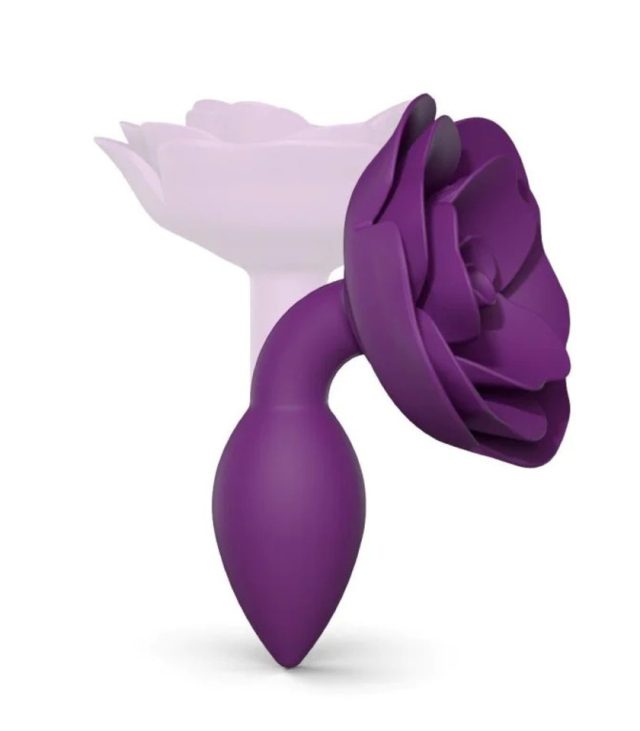 Love To Love Open Rose Small Butt Plug - Image 3
