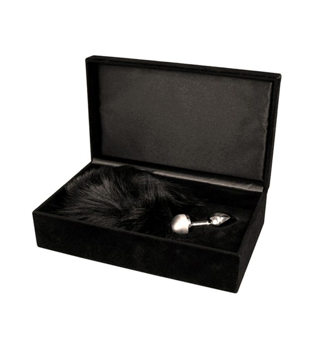 Small Butt Plug With Black Tail - Image 4