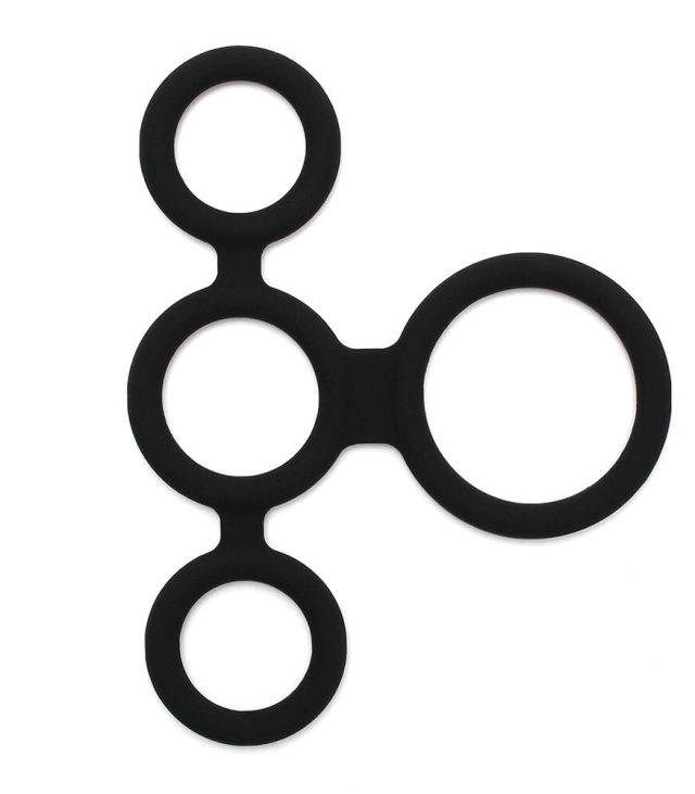 Rimba Quatro Cock Ring And Ball Splitter