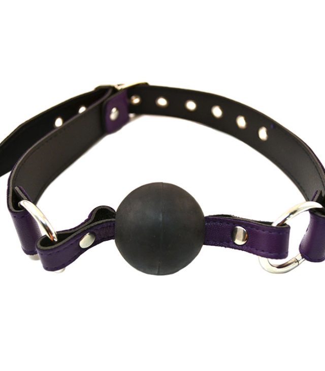 Rouge Garments Ball Gag Purple