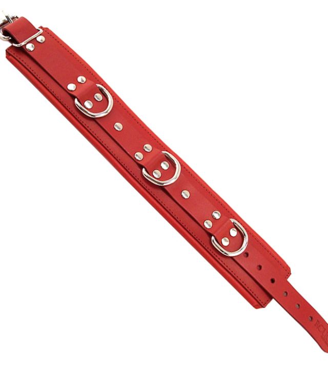 Rouge Garments Red Padded Collar