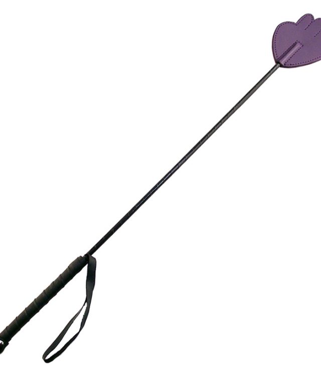 Rouge Garments Hand Riding Crop Purple