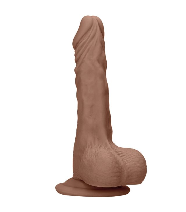 RealRock 7 Inch Dong With Testicles Flesh Tan