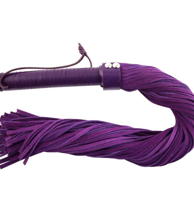 Rouge Garments Purple Suede Flogger