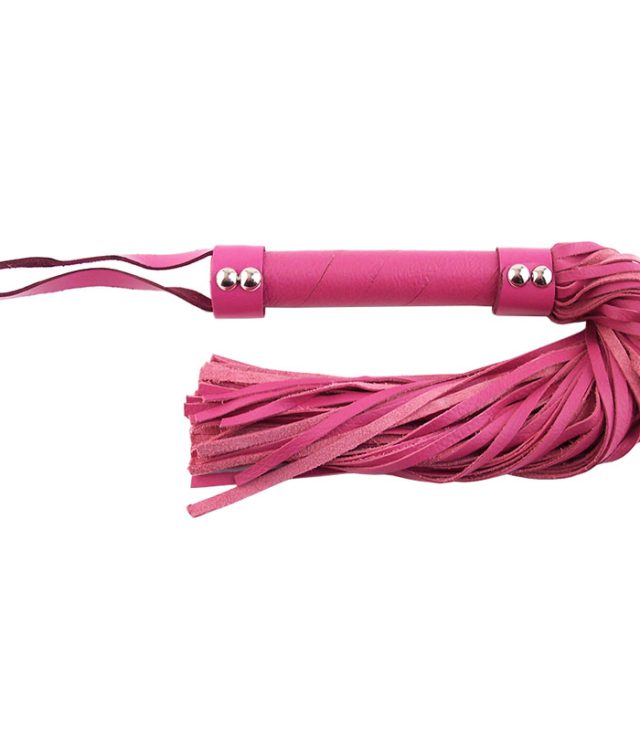 Rouge Garments Pink Leather Flogger