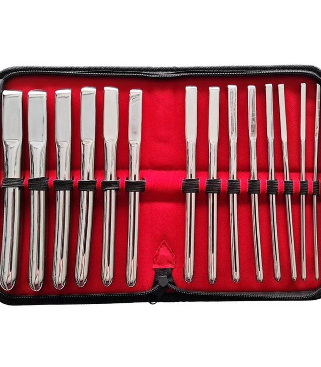 Rouge Garments Hegar 14 Piece Uterine Dilator Set