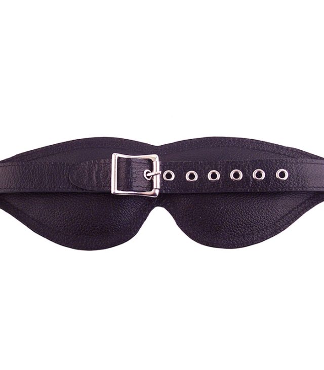 Rouge Garments Large Black Padded Blindfold - Image 2