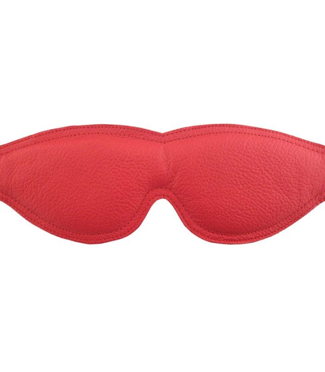 Rouge Garments Large Red Padded Blindfold