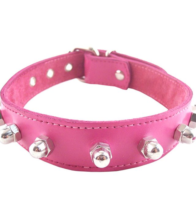 Rouge Garments Pink Nut Collar