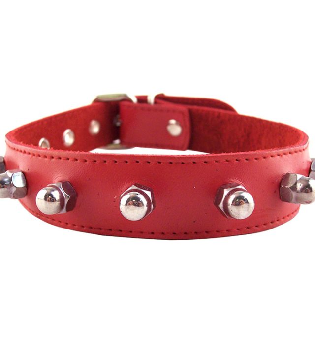 Rouge Garments Red Nut Collar
