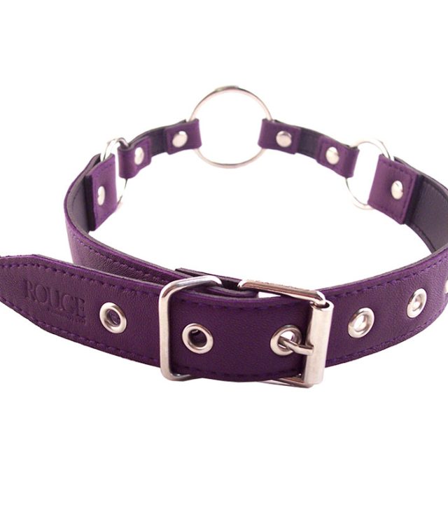 Rouge Garments O Ring Gag Purple - Image 2