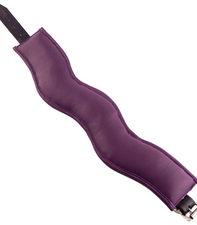 Rouge Garments Black And Purple Padded Posture Collar - Image 2