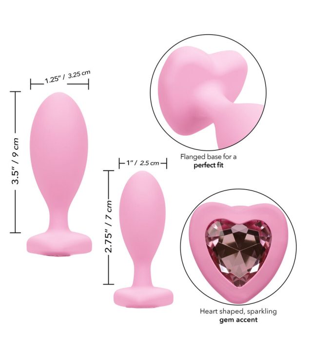 First Time Crystal Booty Duo Butt Plugs - Image 3