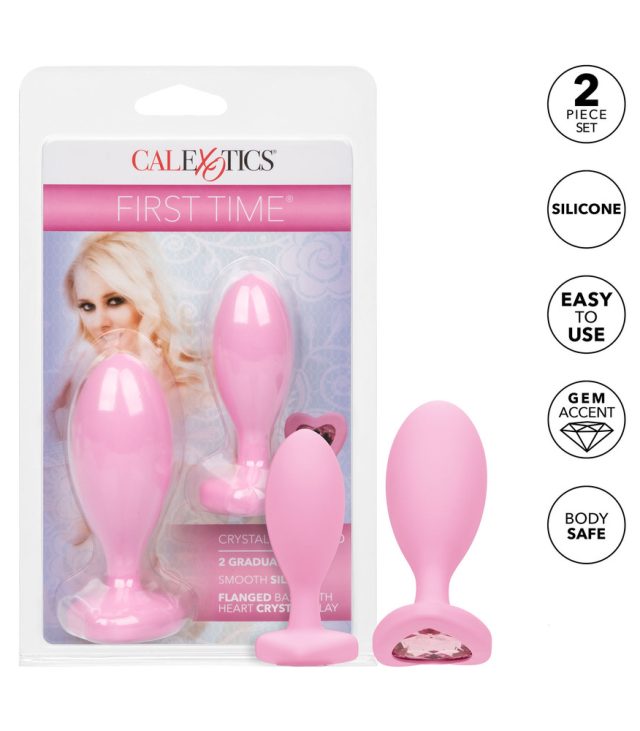 First Time Crystal Booty Duo Butt Plugs - Image 4