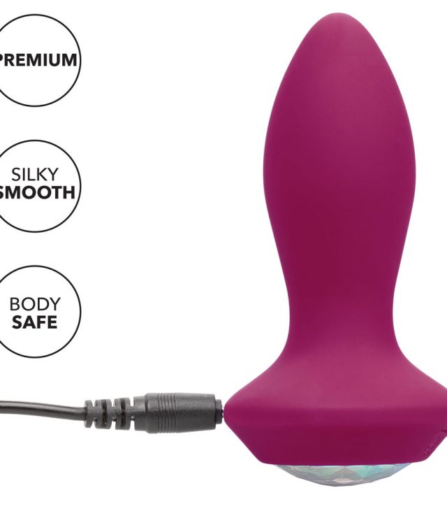 Power Gem Butt Plug Vibrating Crystal Probe PETITE - Image 3