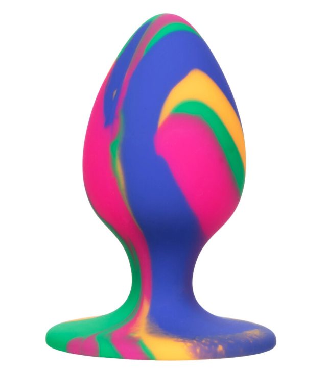 Cheeky Medium Tie Dye Butt Plug