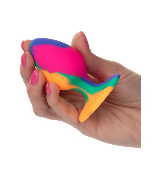 Cheeky Medium Tie Dye Butt Plug - Image 3