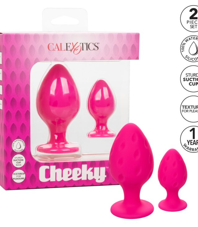 Cheeky Butt Plug Duo Pink - Image 4