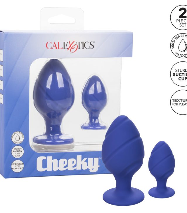 Cheeky Butt Plug Duo Purple - Image 4