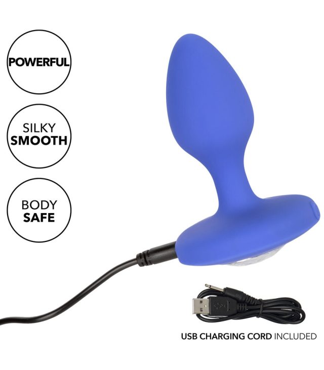 Cheeky Gems Medium Rechargeable Vibrating Butt Plug - Image 2