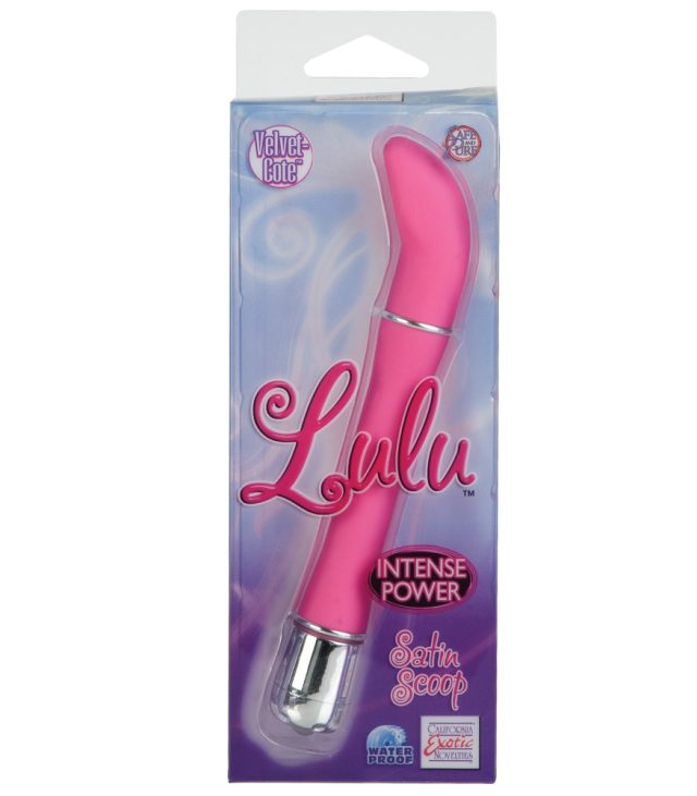 Lulu Satin Scoop Mini Vibrator - Image 4