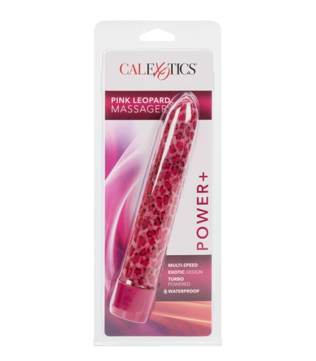 Pink Leopard Massager Vibrator - Image 4