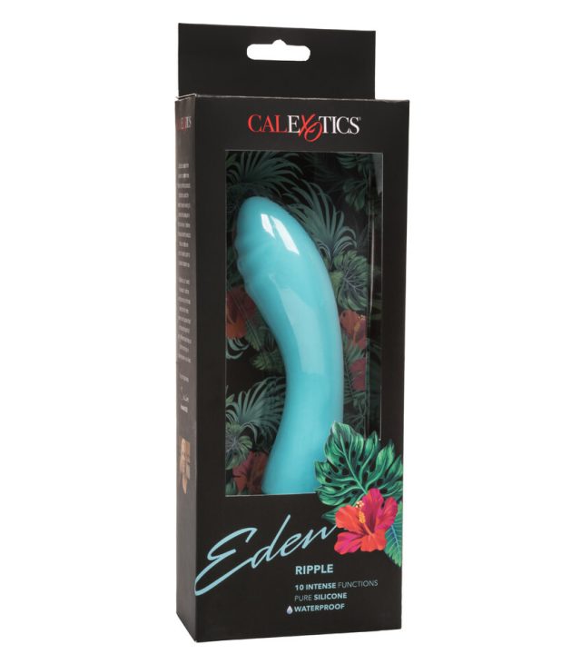 Eden Ripple Silicone GSpot Vibrator Waterproof 6 inch - Image 4