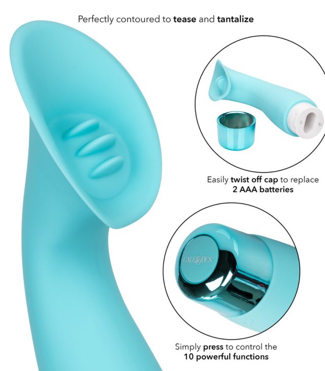 Eden Climaxer Silicone Clitoral Vibe Waterproof 6.25 Inch - Image 3