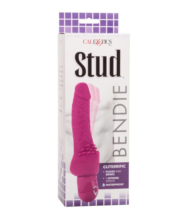 Bendie Power Stud Cliteriffic Pink Vibrator - Image 4