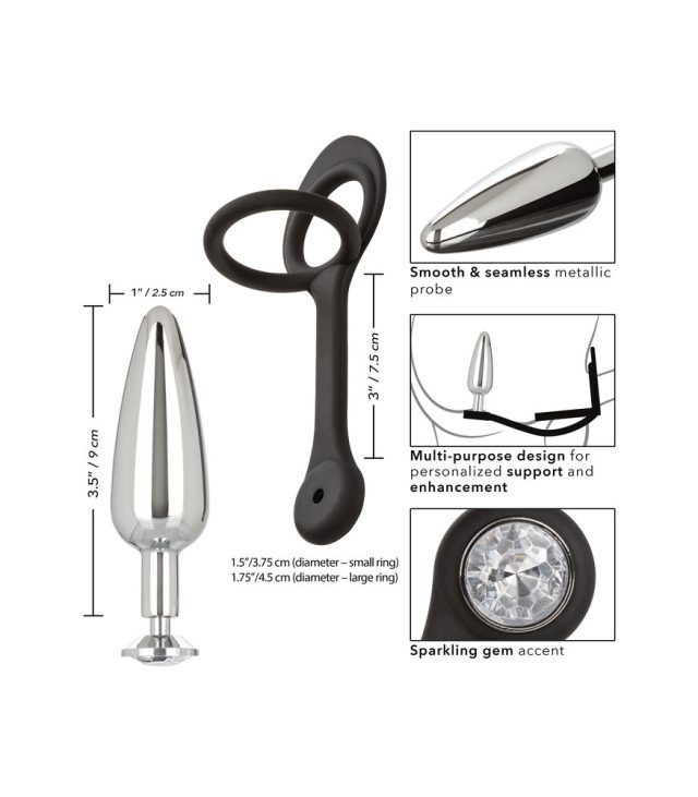 Star Fucker Slim Plug And Cockring - Image 4