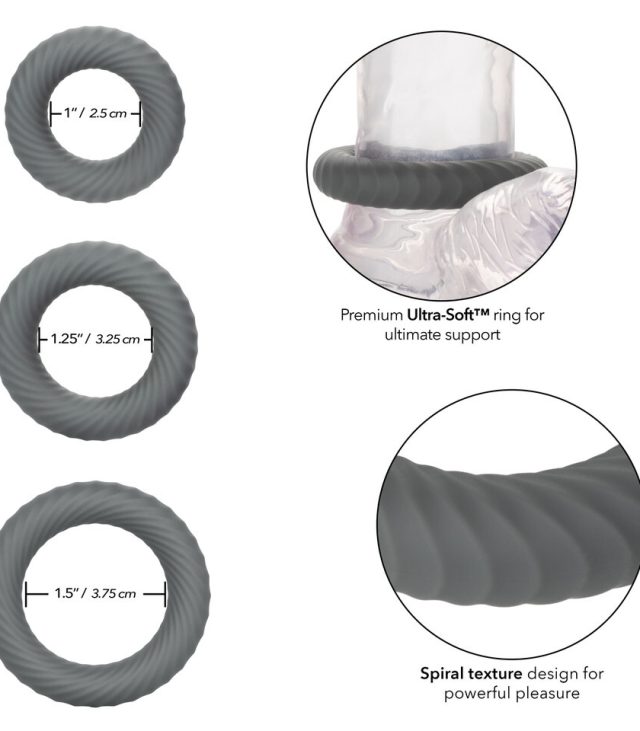 Link Up Ultra Soft Ultimate Cock Ring Set - Image 2