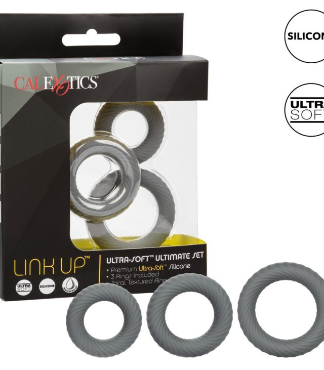 Link Up Ultra Soft Ultimate Cock Ring Set - Image 4