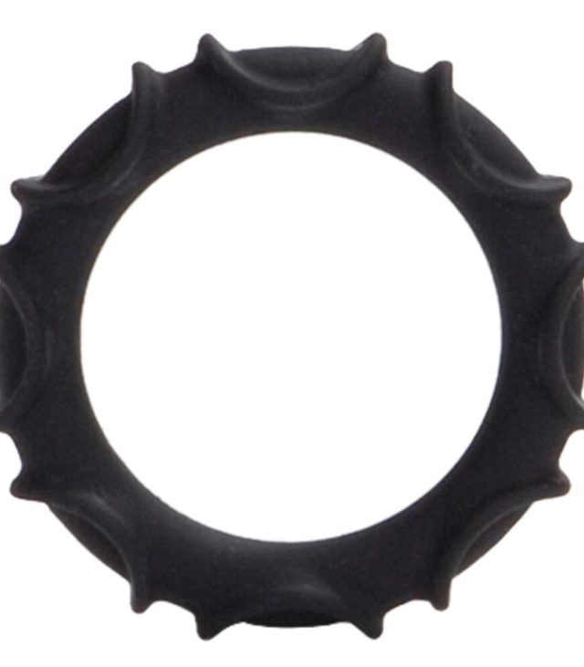Atlas Silicone Cock Ring Black