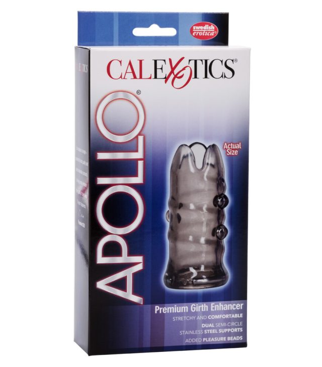 Apollo Premium Girth Enhancer Sleeve Smoke 3.5 Inch - Image 4