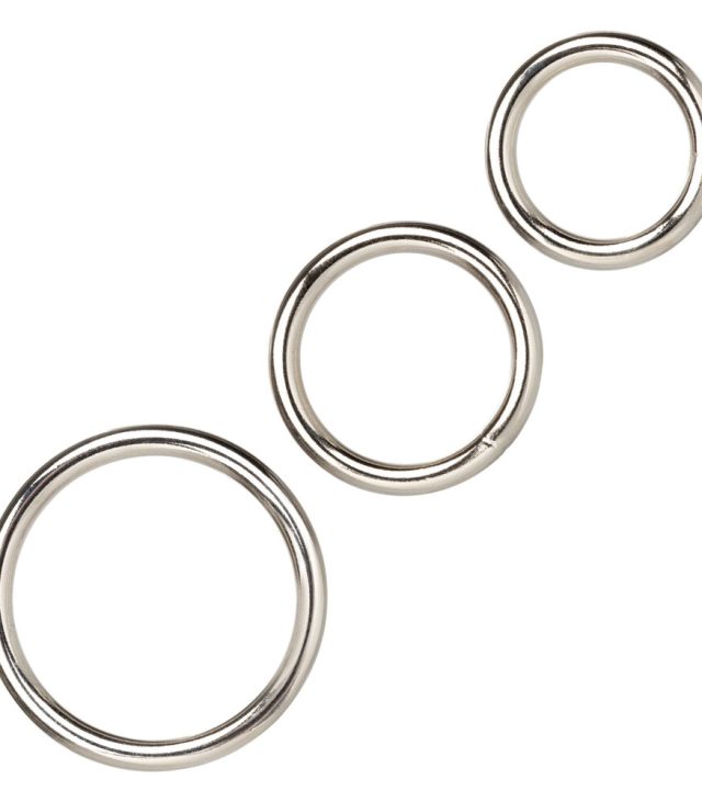 3 Piece Silver Ring Set