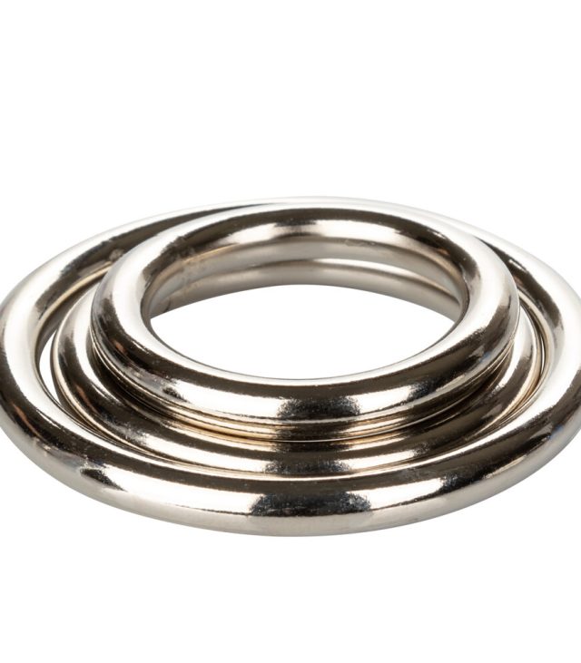 3 Piece Silver Ring Set - Image 3