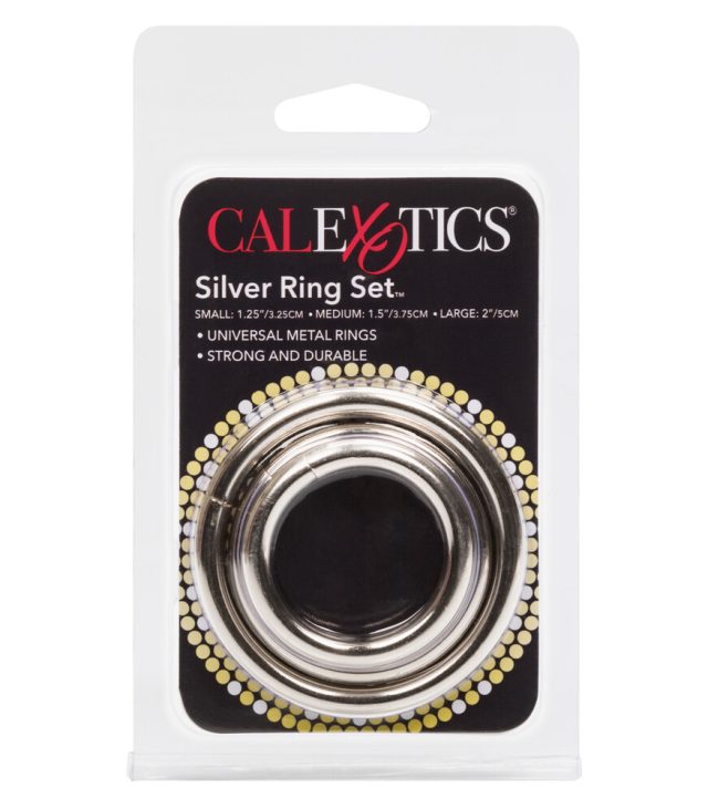 3 Piece Silver Ring Set - Image 4