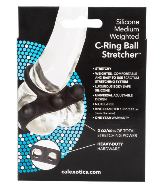 Medium Weighted Penis Ring and Ball Stretcher - Image 4