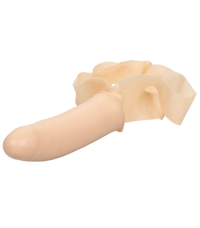 The Accommodator Face Strap On Dildo Flesh - Image 3
