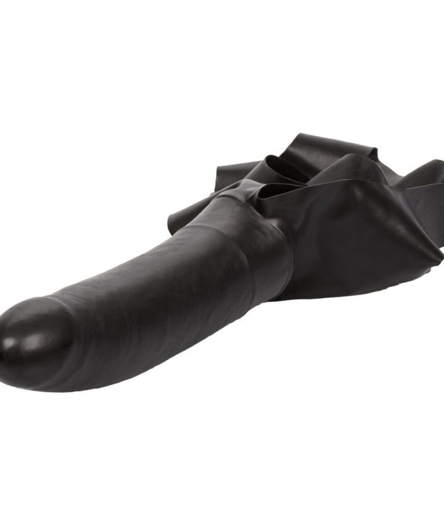 The Accommodator Face Strap On Dildo Black - Image 3
