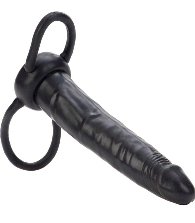 Accommodator Dual Penetrator Black Dildo - Image 2